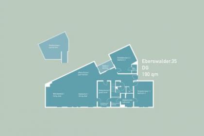 Suite.030 Family Design Penthouse in Prenzlauer Berg - image 7