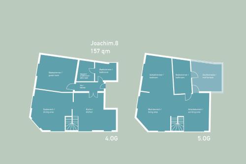 Joachim.8 Maisonette-Apartment mit 2 Schlafzimmern im Herzen von Berlin Mitte - image 3