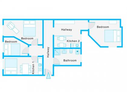 Budget Apartment am Fernsehturm - image 15